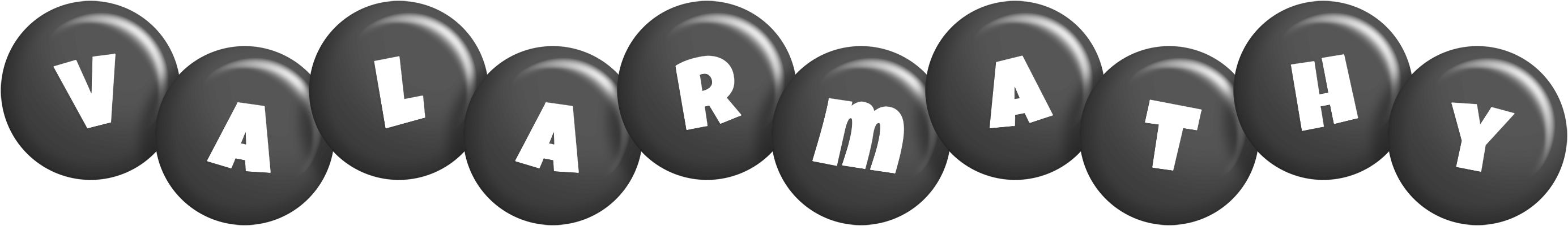 Valarmathy candy-black logo