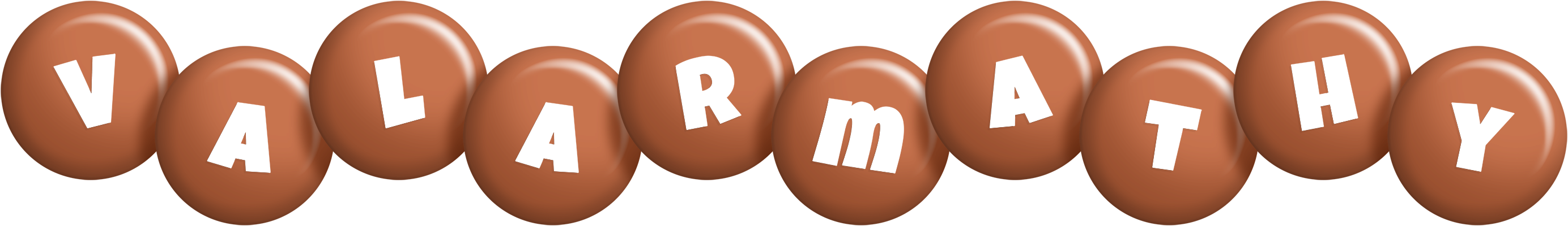 Valarmathy candy-brown logo