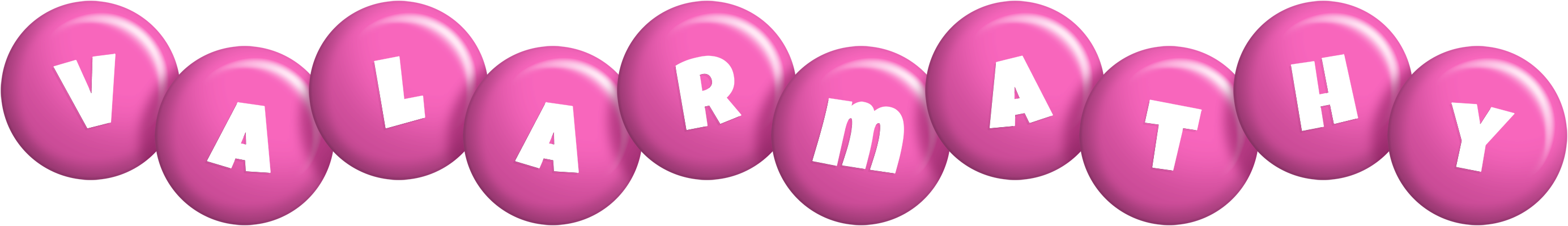 Valarmathy candy-pink logo