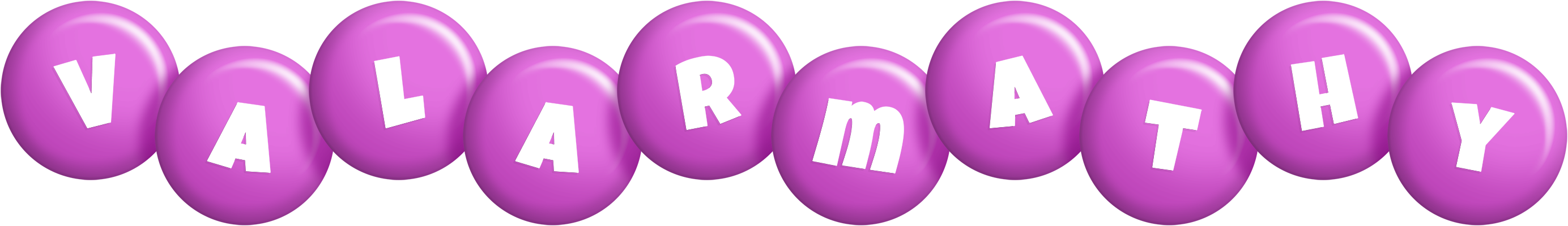 Valarmathy candy-purple logo