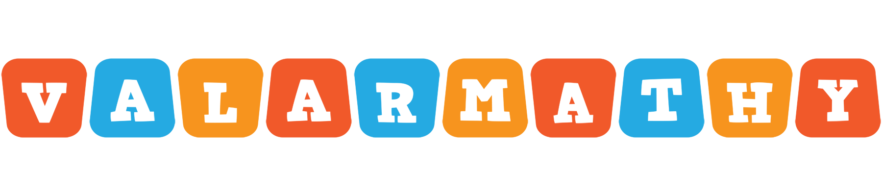 Valarmathy comics logo