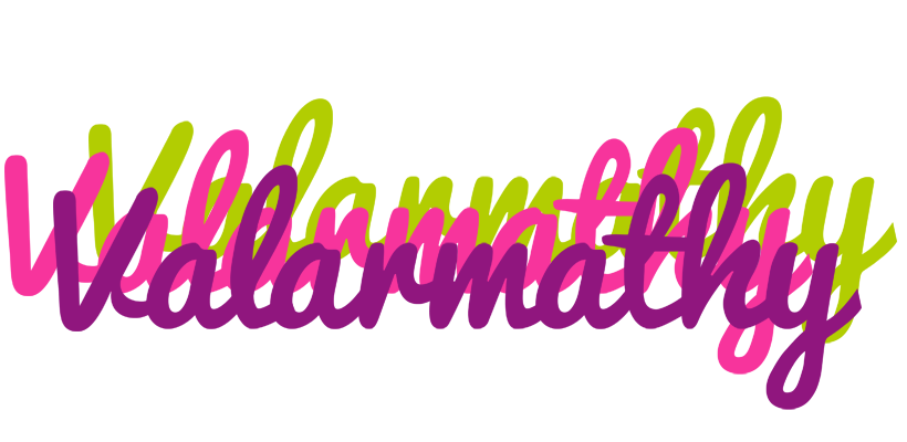 Valarmathy flowers logo