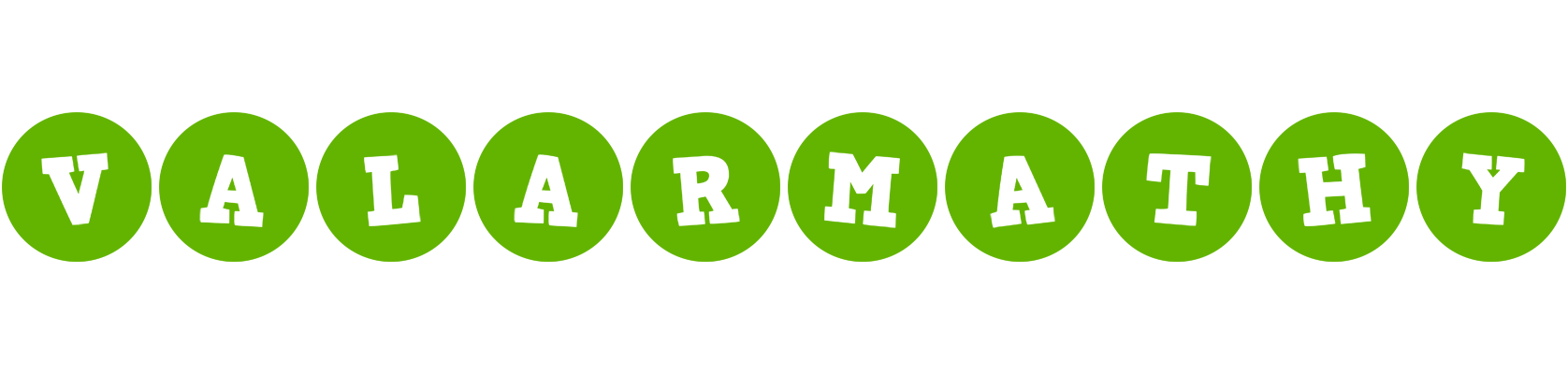 Valarmathy games logo