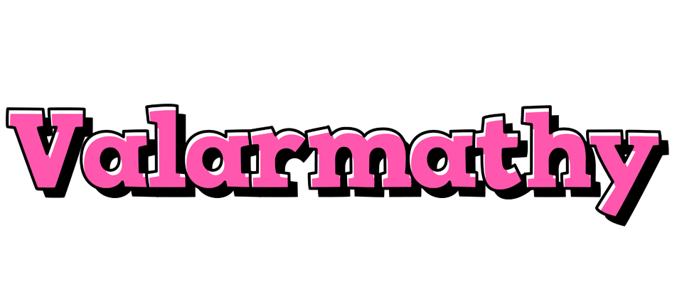 Valarmathy girlish logo