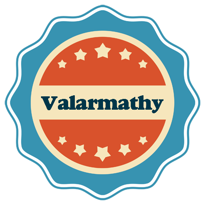 Valarmathy labels logo