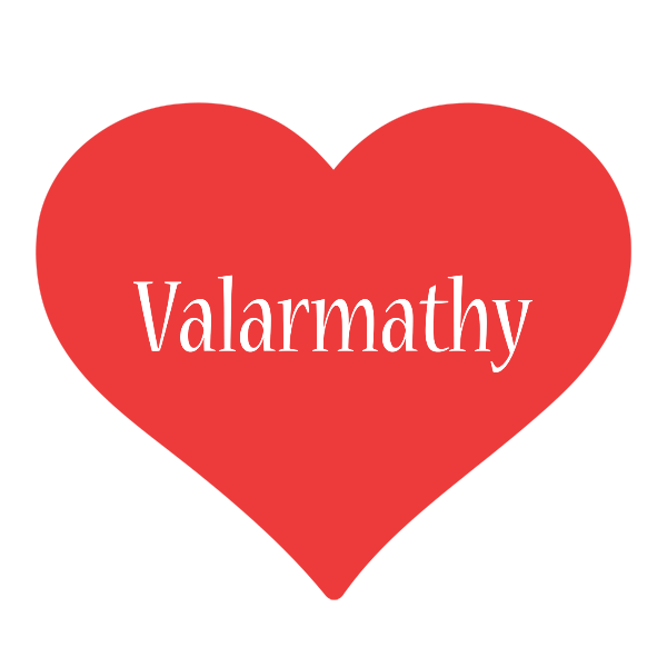 Valarmathy love logo