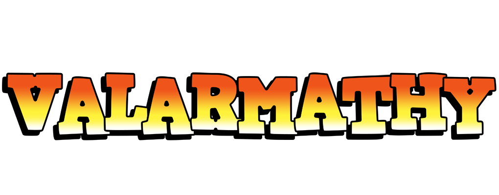 Valarmathy sunset logo