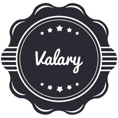 Valary badge logo