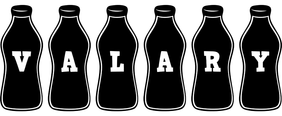 Valary bottle logo