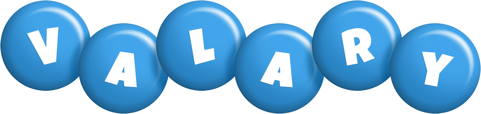 Valary candy-blue logo