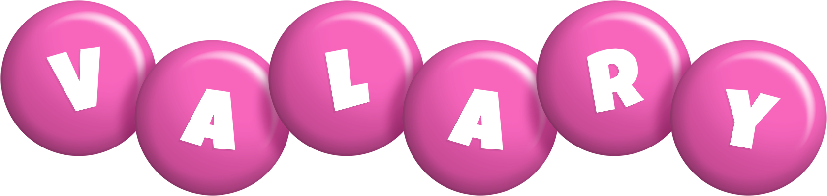 Valary candy-pink logo