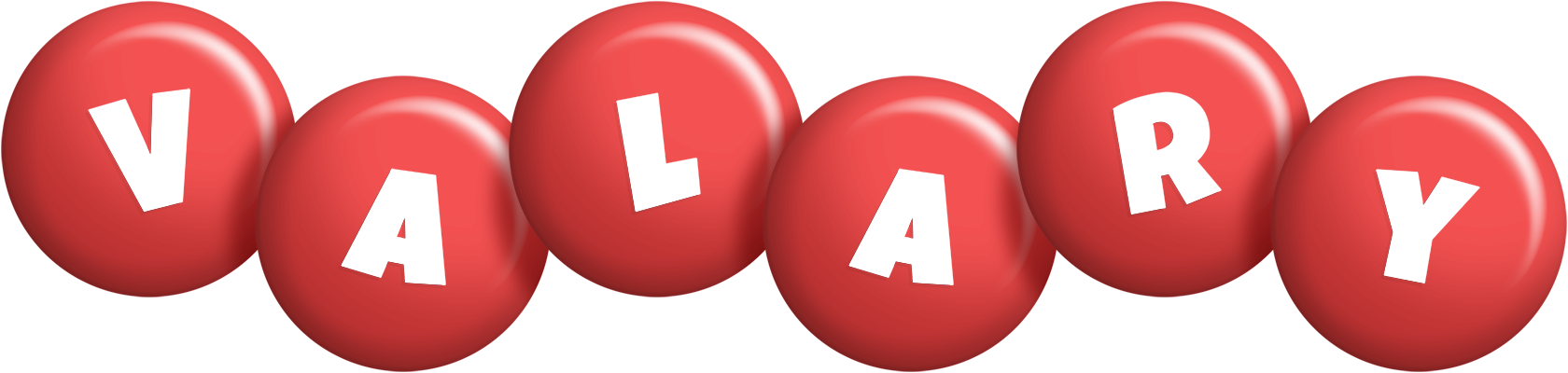 Valary candy-red logo