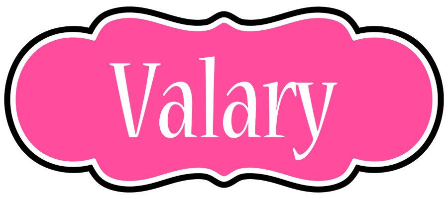 Valary invitation logo