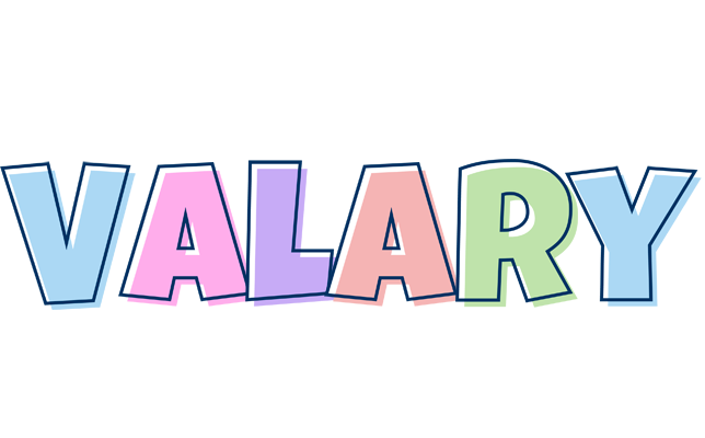 Valary pastel logo