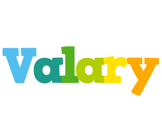 Valary rainbows logo
