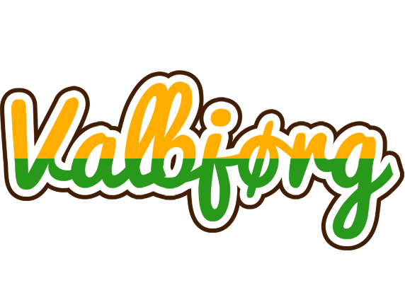 Valbjørg banana logo
