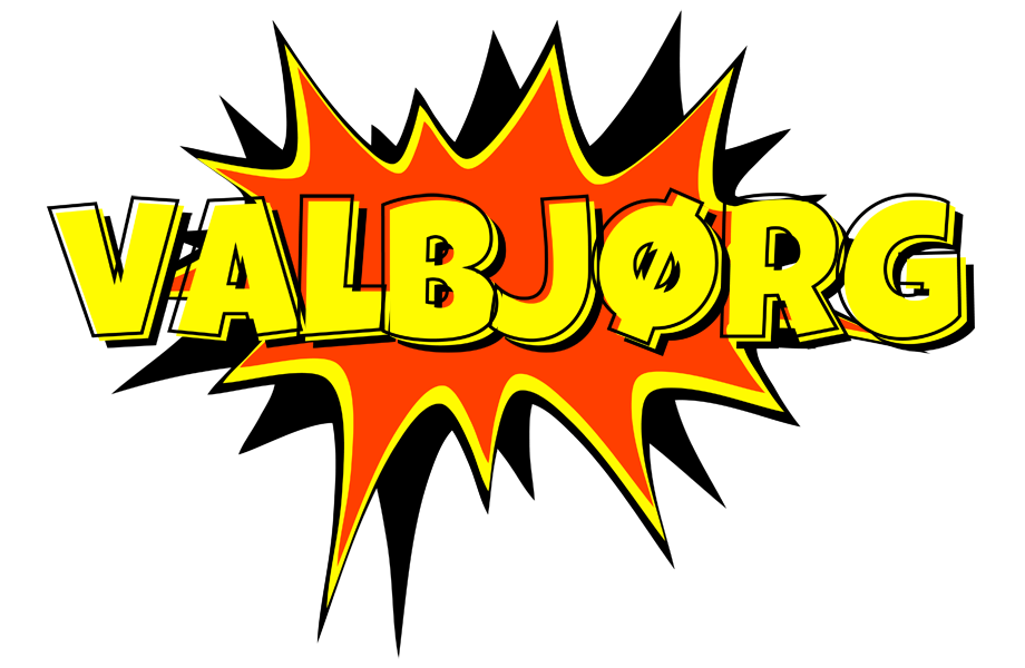 Valbjørg bazinga logo