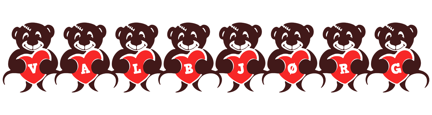 Valbjørg bear logo