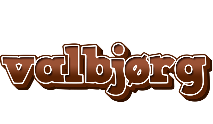 Valbjørg brownie logo