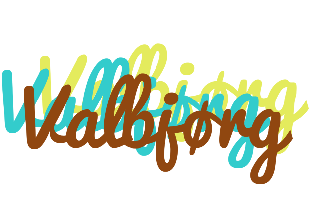 Valbjørg cupcake logo