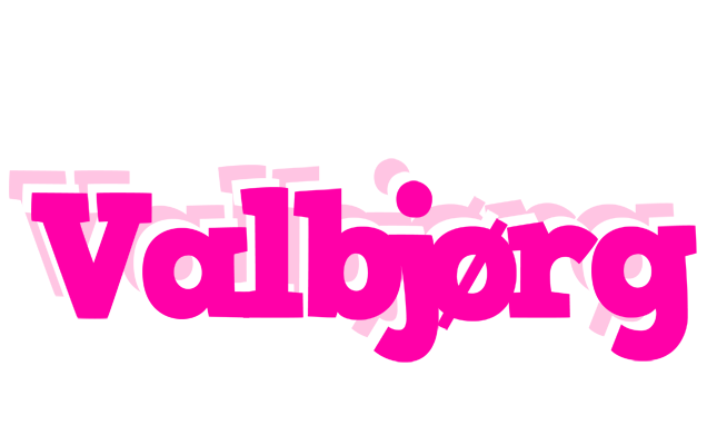 Valbjørg dancing logo