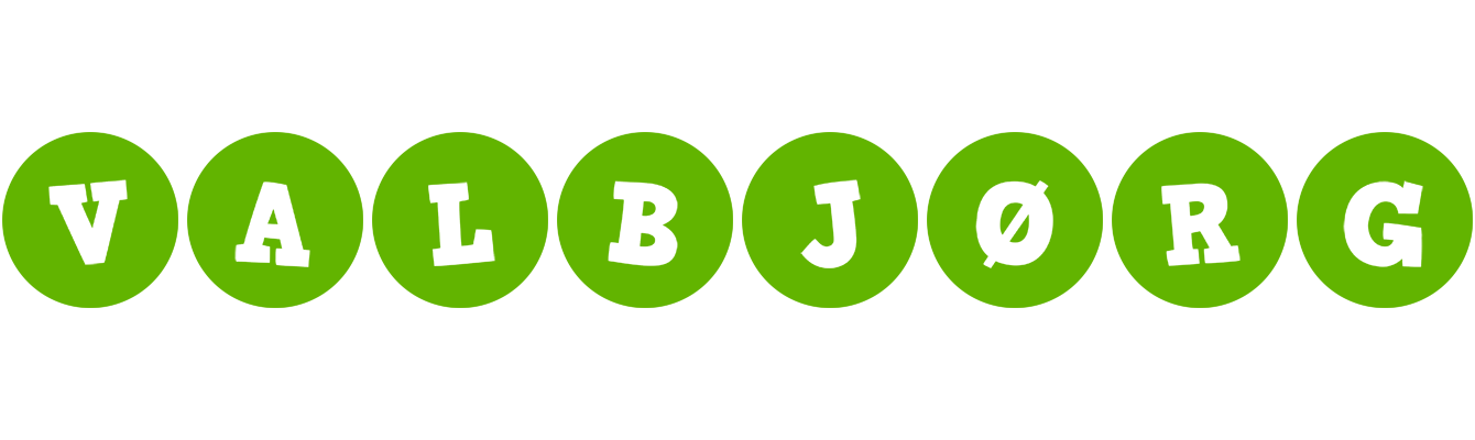 Valbjørg games logo