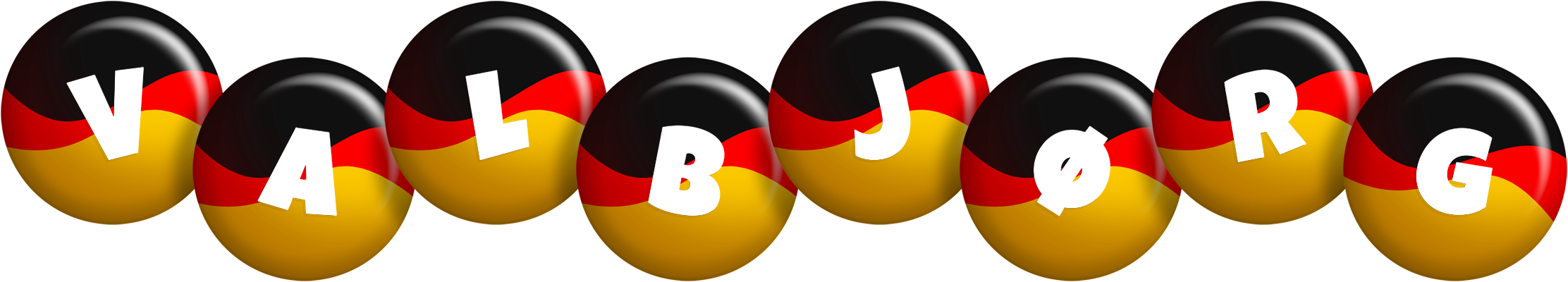 Valbjørg german logo
