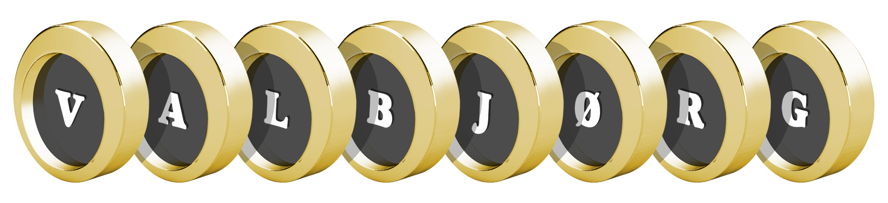 Valbjørg gold logo