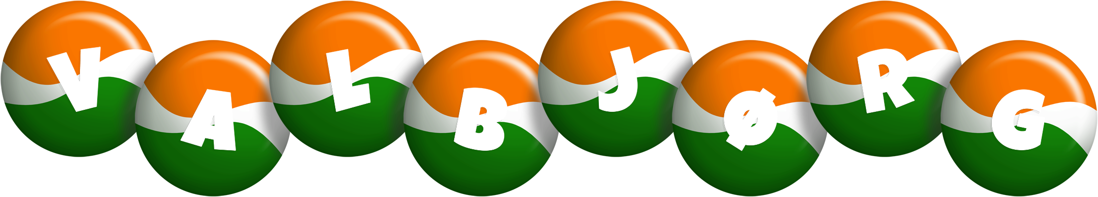 Valbjørg india logo