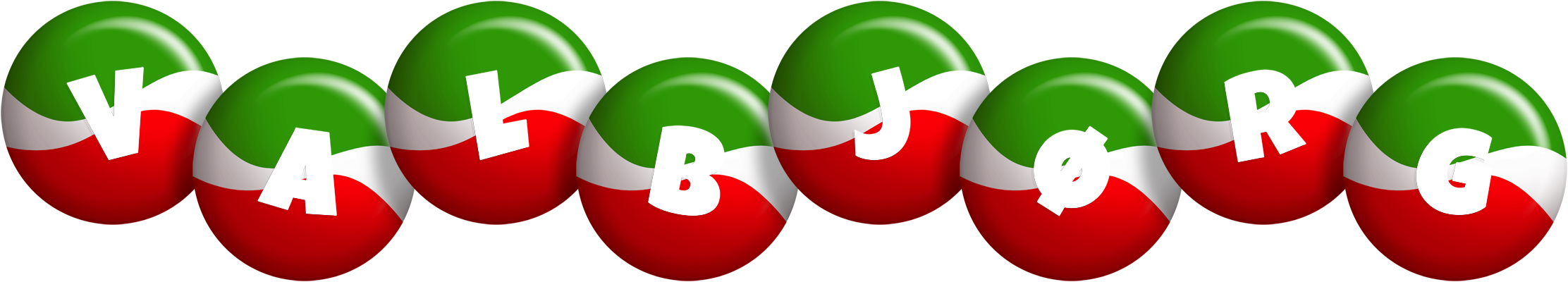 Valbjørg italy logo