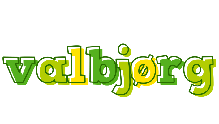 Valbjørg juice logo