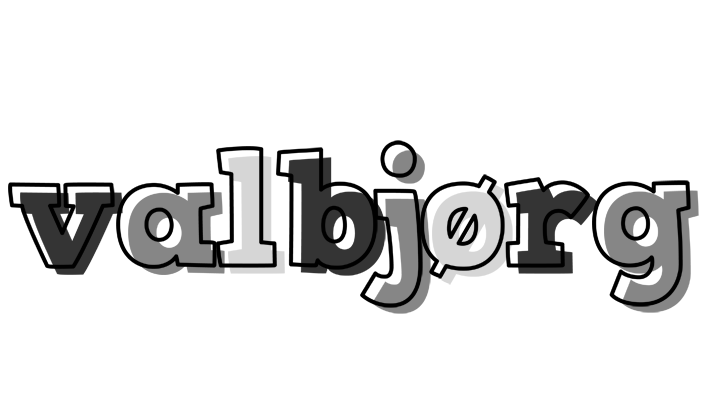 Valbjørg night logo
