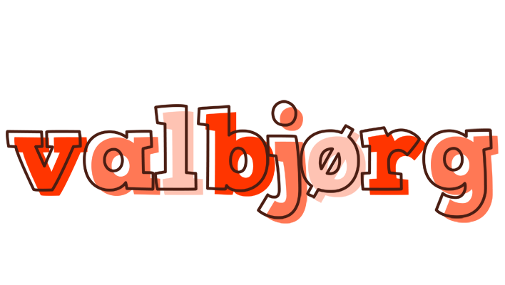 Valbjørg paint logo