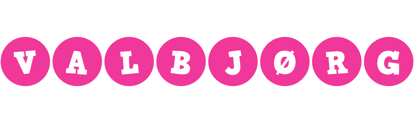 Valbjørg poker logo