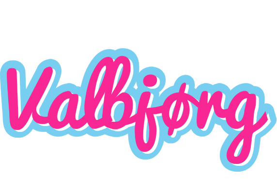 Valbjørg popstar logo