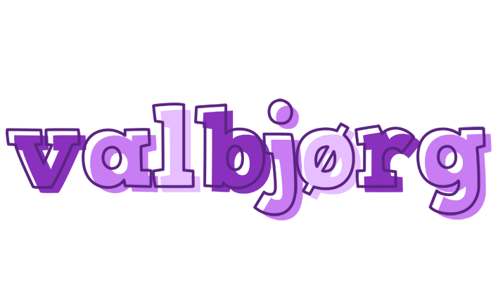 Valbjørg sensual logo