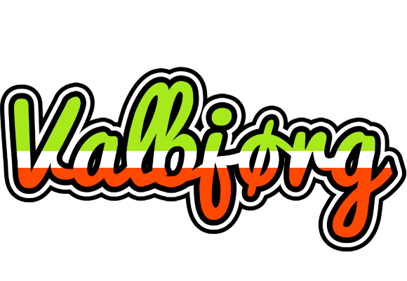 Valbjørg superfun logo