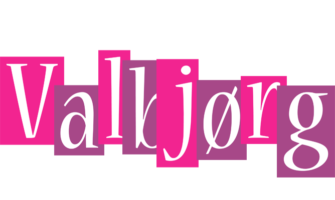 Valbjørg whine logo
