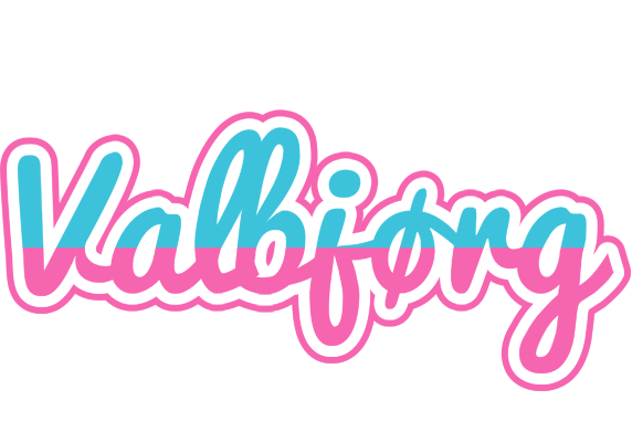 Valbjørg woman logo