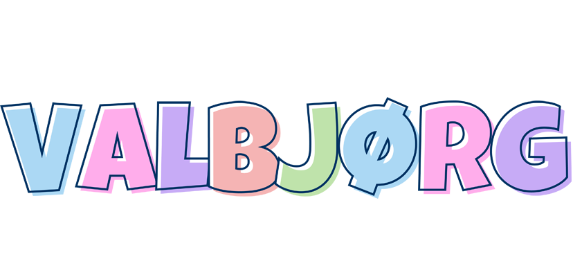 Valbjørg pastel logo