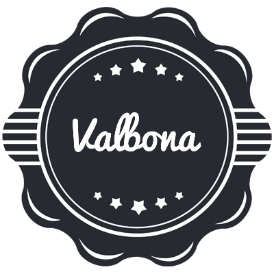 Valbona badge logo