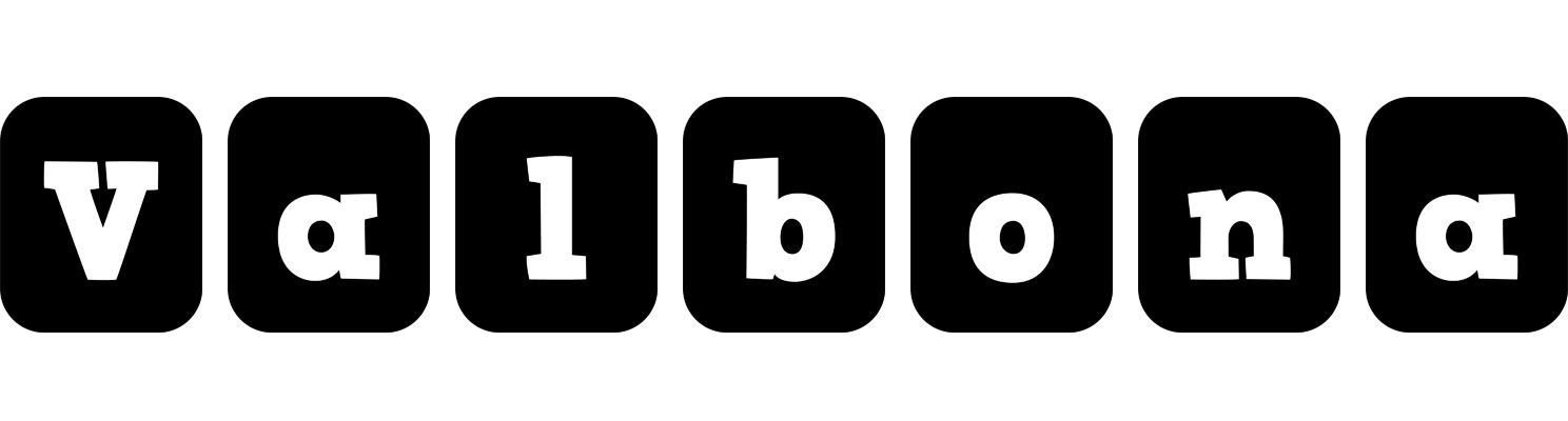 Valbona box logo