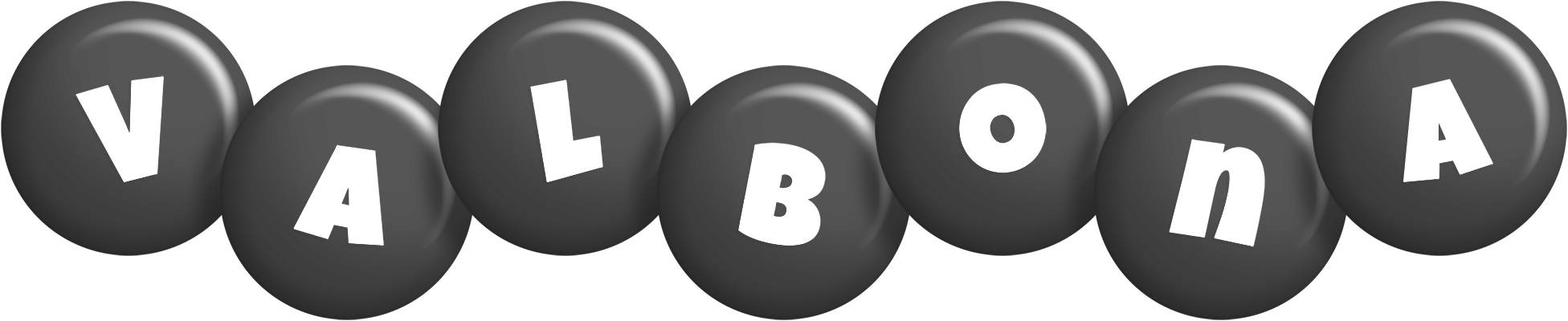 Valbona candy-black logo
