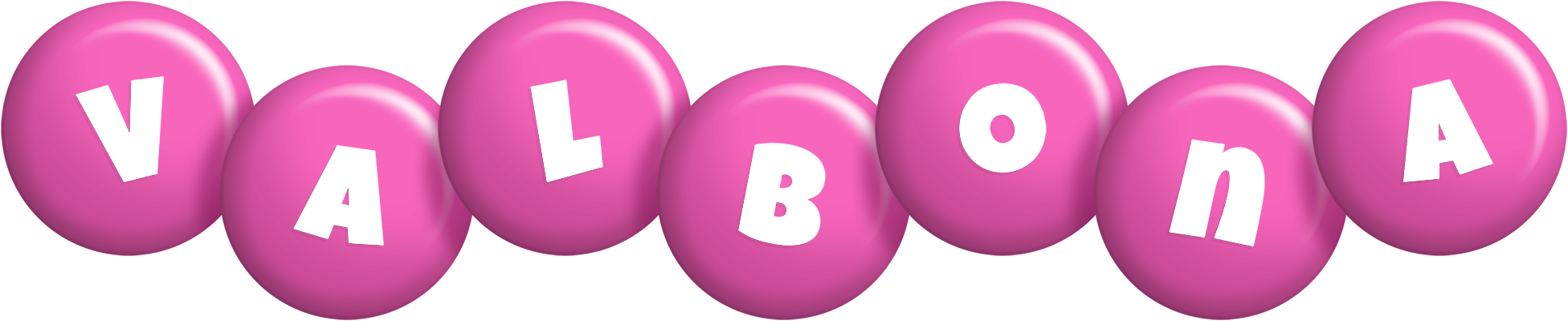 Valbona candy-pink logo