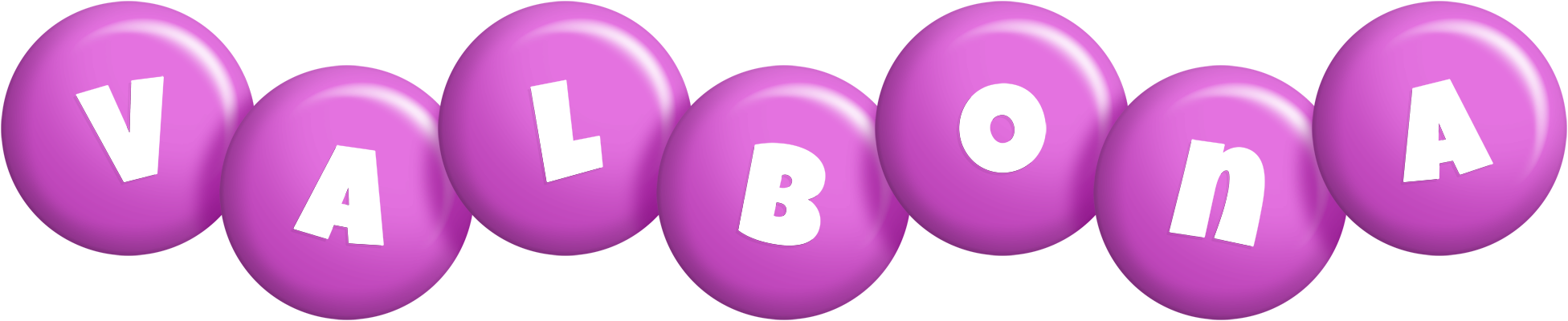 Valbona candy-purple logo