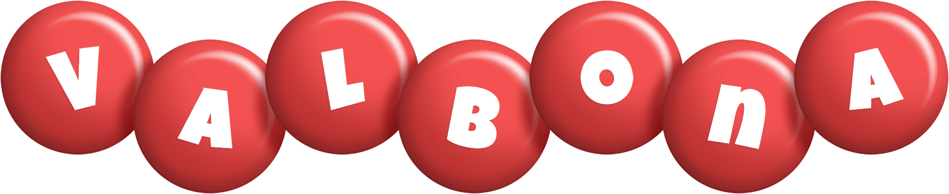 Valbona candy-red logo