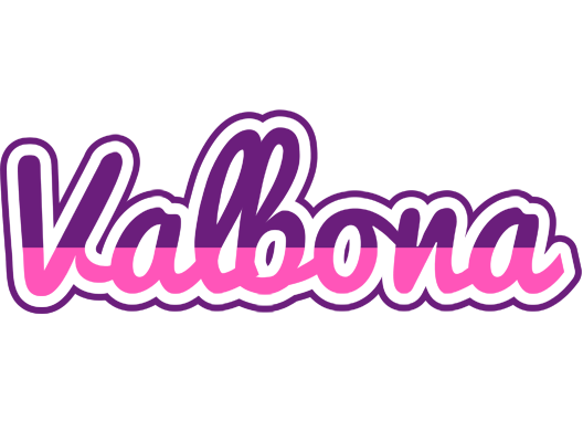 Valbona cheerful logo