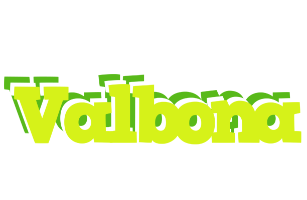 Valbona citrus logo