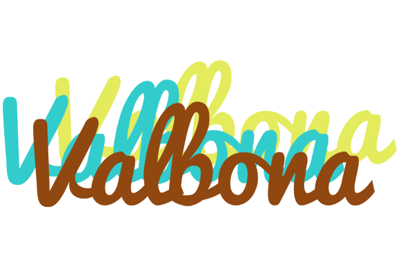 Valbona cupcake logo