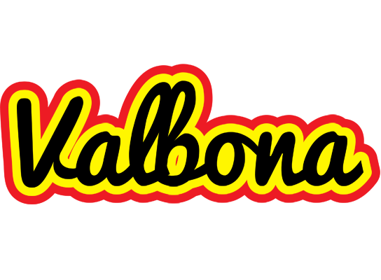 Valbona flaming logo